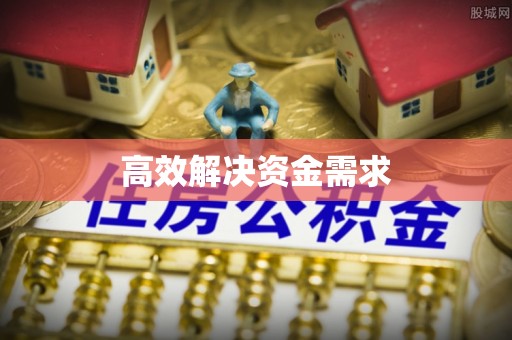 通榆高效解决资金需求