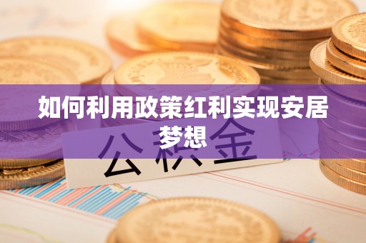 通榆如何利用政策红利实现安居梦想