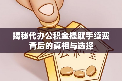 通榆揭秘代办公积金提取手续费背后的真相与选择