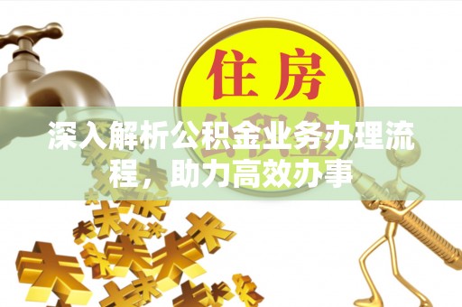 通榆深入解析公积金业务办理流程，助力高效办事